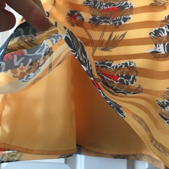 Banana Republic Factory Petite Yellow Dress - Picture 4 of 6